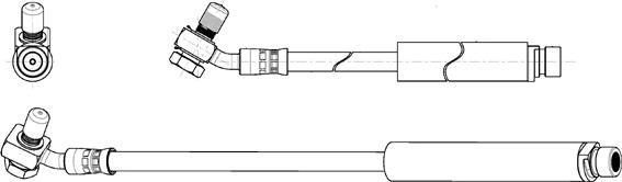 CEF 514634 - Тормозной шланг autosila-amz.com