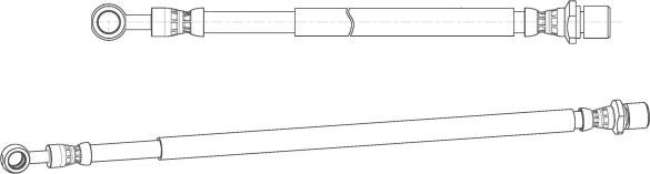 CEF 514851 - Шланг сцепления autosila-amz.com