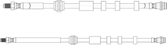 CEF 514865 - Тормозной шланг autosila-amz.com