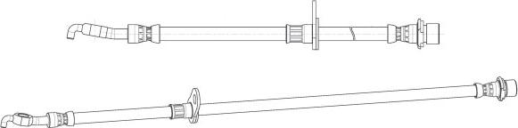 CEF 514868 - Тормозной шланг autosila-amz.com