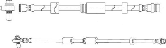 CEF 515002 - Тормозной шланг autosila-amz.com