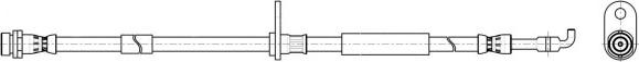 CEF 515395 - Тормозной шланг autosila-amz.com