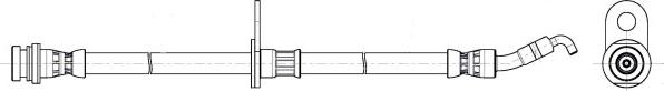 CEF 515317 - Тормозной шланг autosila-amz.com