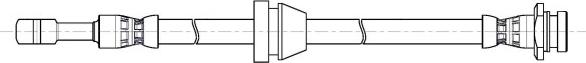 CEF 515321 - Тормозной шланг autosila-amz.com