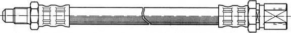 CEF 516957 - Тормозной шланг autosila-amz.com