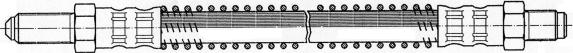 CEF 510488 - Тормозной шланг autosila-amz.com