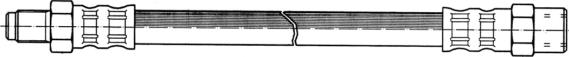 CEF 510286 - Тормозной шланг autosila-amz.com