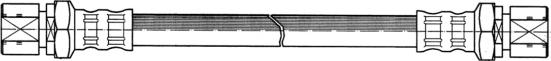 CEF 510731 - Тормозной шланг autosila-amz.com
