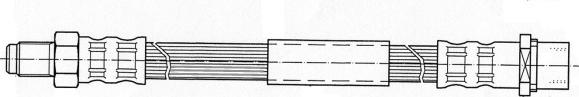 CEF 511901 - Тормозной шланг autosila-amz.com