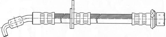 CEF 511429 - Тормозной шланг autosila-amz.com