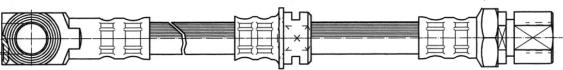 CEF 511541 - Тормозной шланг autosila-amz.com