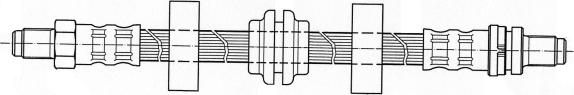 CEF 511558 - Тормозной шланг autosila-amz.com