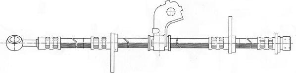 CEF 511578 - Тормозной шланг autosila-amz.com