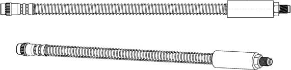 CEF 511650 - Тормозной шланг autosila-amz.com