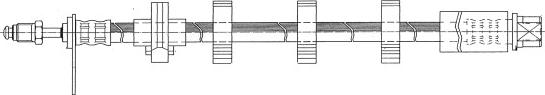 CEF 511685 - Тормозной шланг autosila-amz.com