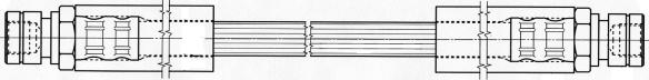 CEF 511840 - Тормозной шланг autosila-amz.com