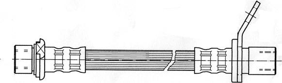 CEF 511842 - Тормозной шланг autosila-amz.com