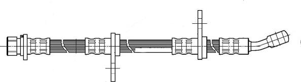 CEF 511884 - Тормозной шланг autosila-amz.com