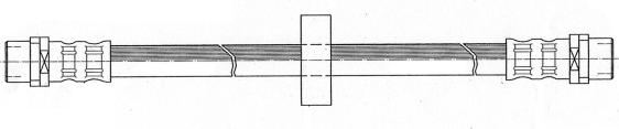 CEF 511223 - Тормозной шланг autosila-amz.com