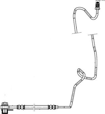 CEF 518237 - Тормозной шланг autosila-amz.com