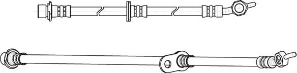 CEF 512985 - Тормозной шланг autosila-amz.com