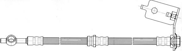 CEF 512494 - Тормозной шланг autosila-amz.com