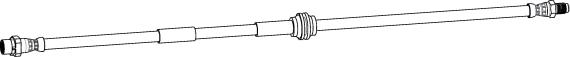 CEF 512591 - Тормозной шланг autosila-amz.com