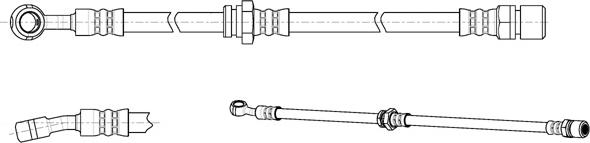 CEF 512603 - Тормозной шланг autosila-amz.com