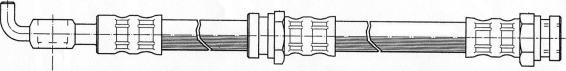 CEF 512049 - Тормозной шланг autosila-amz.com