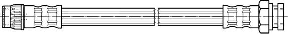 CEF 512069 - Тормозной шланг autosila-amz.com