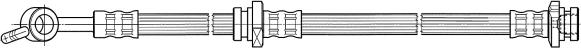 CEF 512335 - Тормозной шланг autosila-amz.com