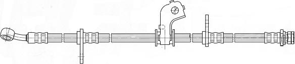 CEF 512371 - Тормозной шланг autosila-amz.com