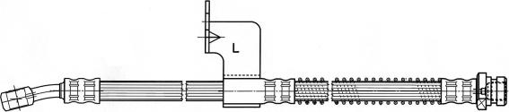 CEF 512241 - Тормозной шланг autosila-amz.com