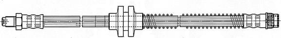 CEF 512211 - Тормозной шланг autosila-amz.com