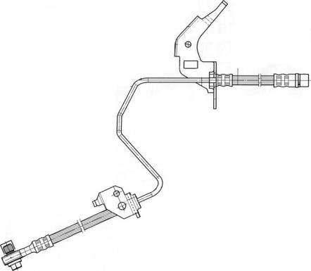 CEF 512282 - Тормозной шланг autosila-amz.com