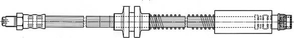 CEF 512233 - Тормозной шланг autosila-amz.com