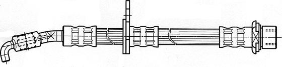 CEF 512222 - Тормозной шланг autosila-amz.com