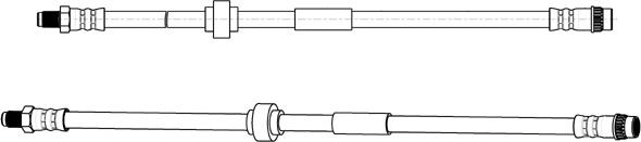 CEF 512707 - Тормозной шланг autosila-amz.com