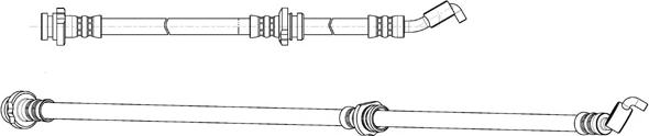 CEF 512776 - Тормозной шланг autosila-amz.com