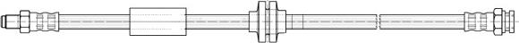 CEF 517075 - Тормозной шланг autosila-amz.com
