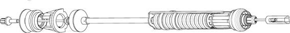 CEF CT01157 - Трос, управление сцеплением autosila-amz.com