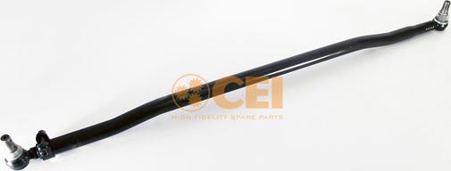 C.E.I. 220422 - Cross rod (L-1635/1701mm, adjusted on one side) fits: MERCEDES ACTROS, ACTROS MP2 / MP3, AXOR, AXOR autosila-amz.com