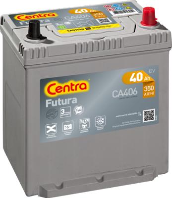 CENTRA CA406 - Стартерная аккумуляторная батарея, АКБ autosila-amz.com