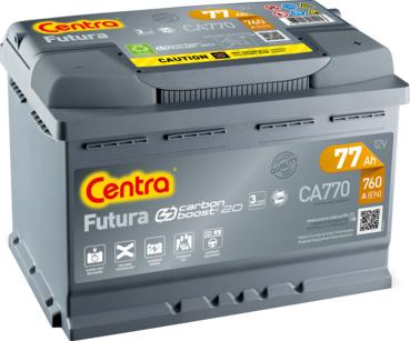CENTRA CA770 - Стартерная аккумуляторная батарея, АКБ autosila-amz.com