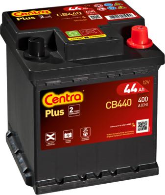 CENTRA CB440 - Стартерная аккумуляторная батарея, АКБ autosila-amz.com
