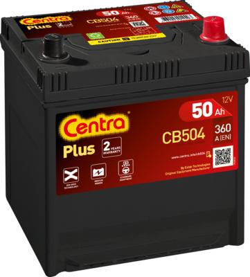 CENTRA CB455 - Стартерная аккумуляторная батарея, АКБ autosila-amz.com