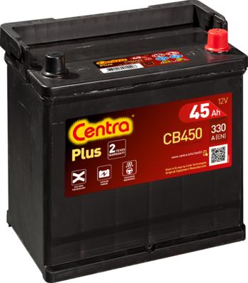 CENTRA CB450 - Стартерная аккумуляторная батарея, АКБ autosila-amz.com