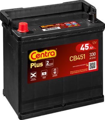 CENTRA CB451 - Стартерная аккумуляторная батарея, АКБ autosila-amz.com