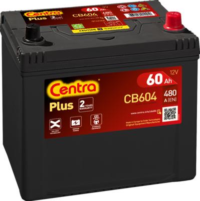 CENTRA CB604 - Стартерная аккумуляторная батарея, АКБ autosila-amz.com