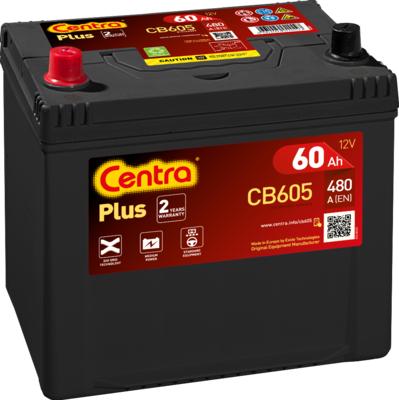 CENTRA CB605 - Стартерная аккумуляторная батарея, АКБ autosila-amz.com